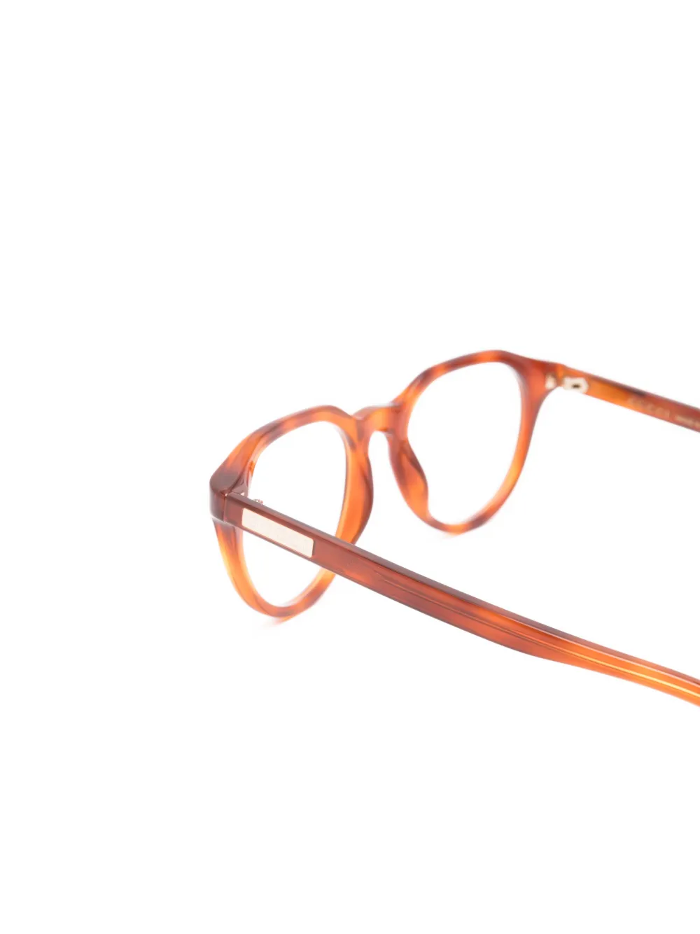  Gucci Eyewear Round-frame Glasses - Brown 