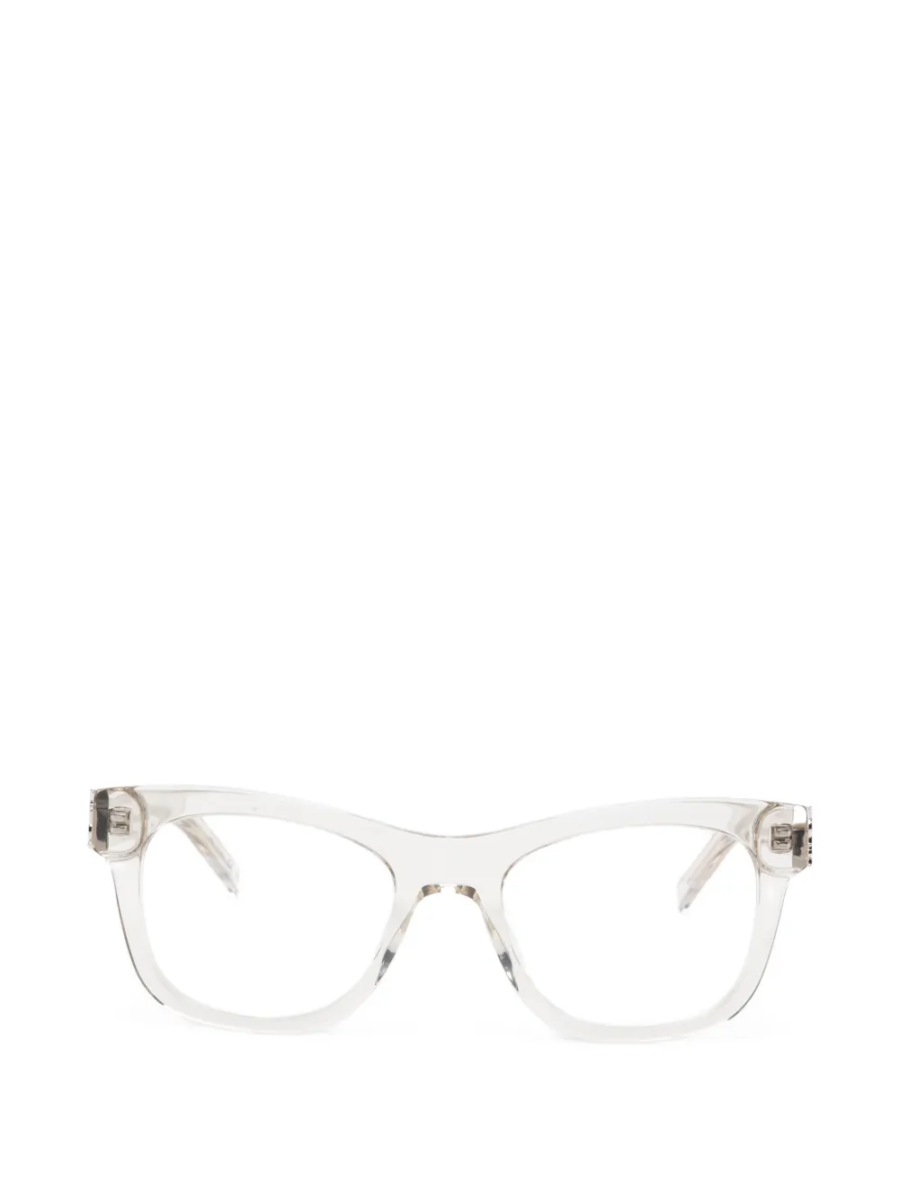 Saint Laurent Eyewear Occhiali rettangolari - Bianco