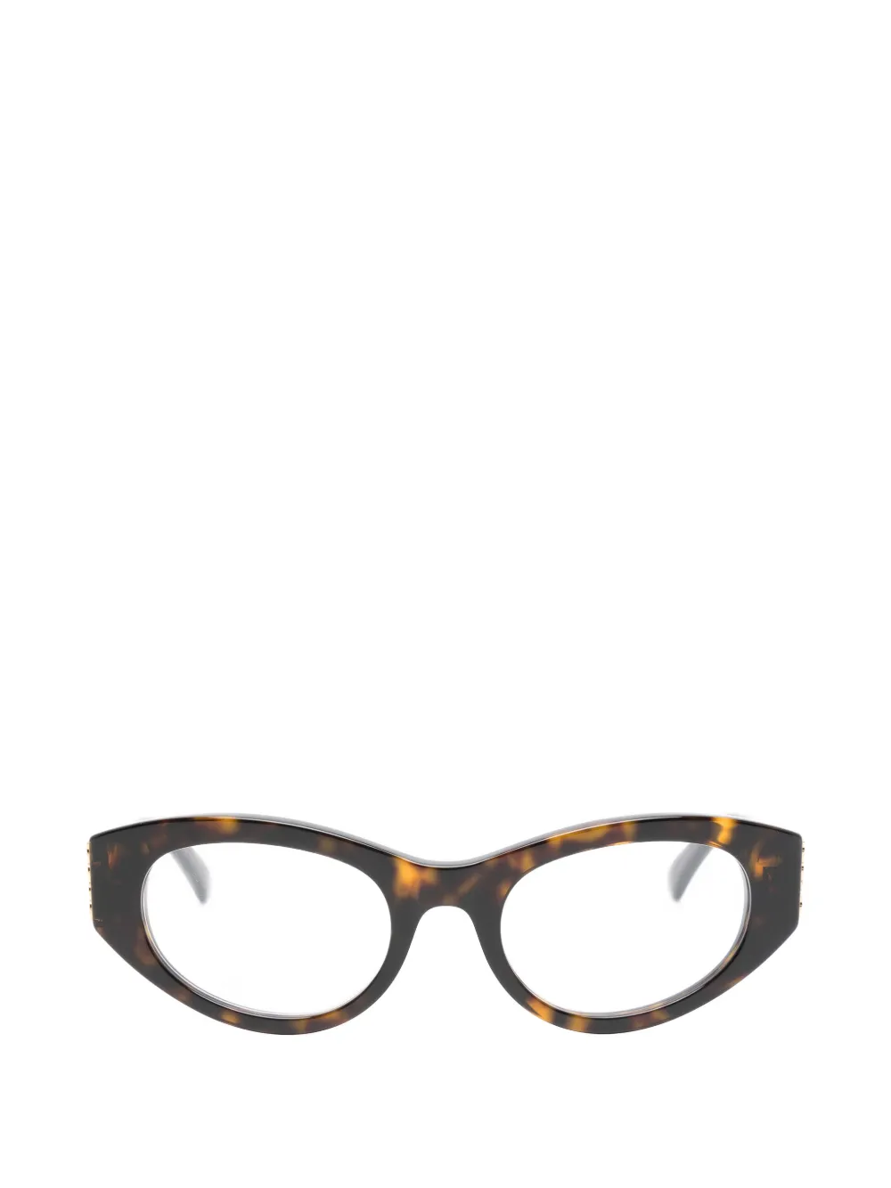 Gucci Eyewear geometric glasses - Marrone