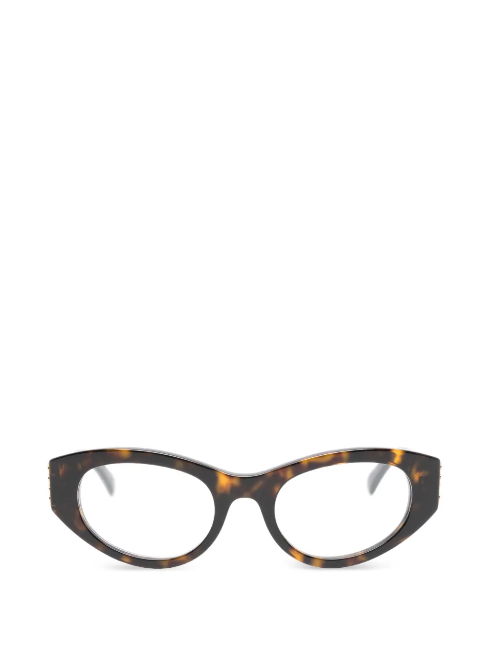 Gucci Eyewear geometric glasses - Marrone