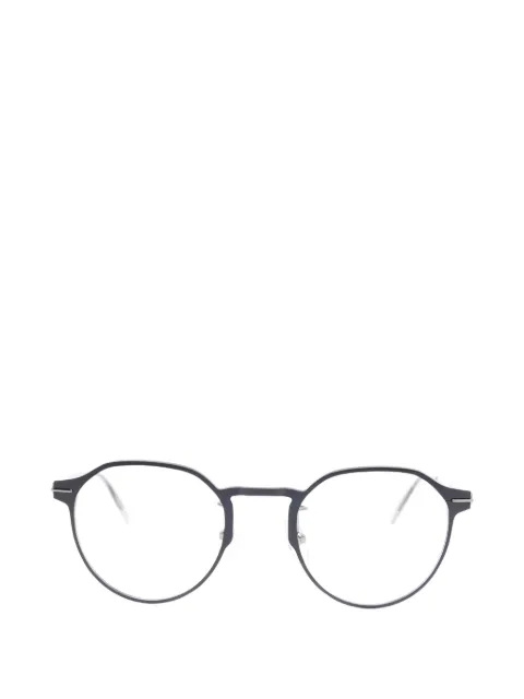 Montblanc lentes con armazón ovalada