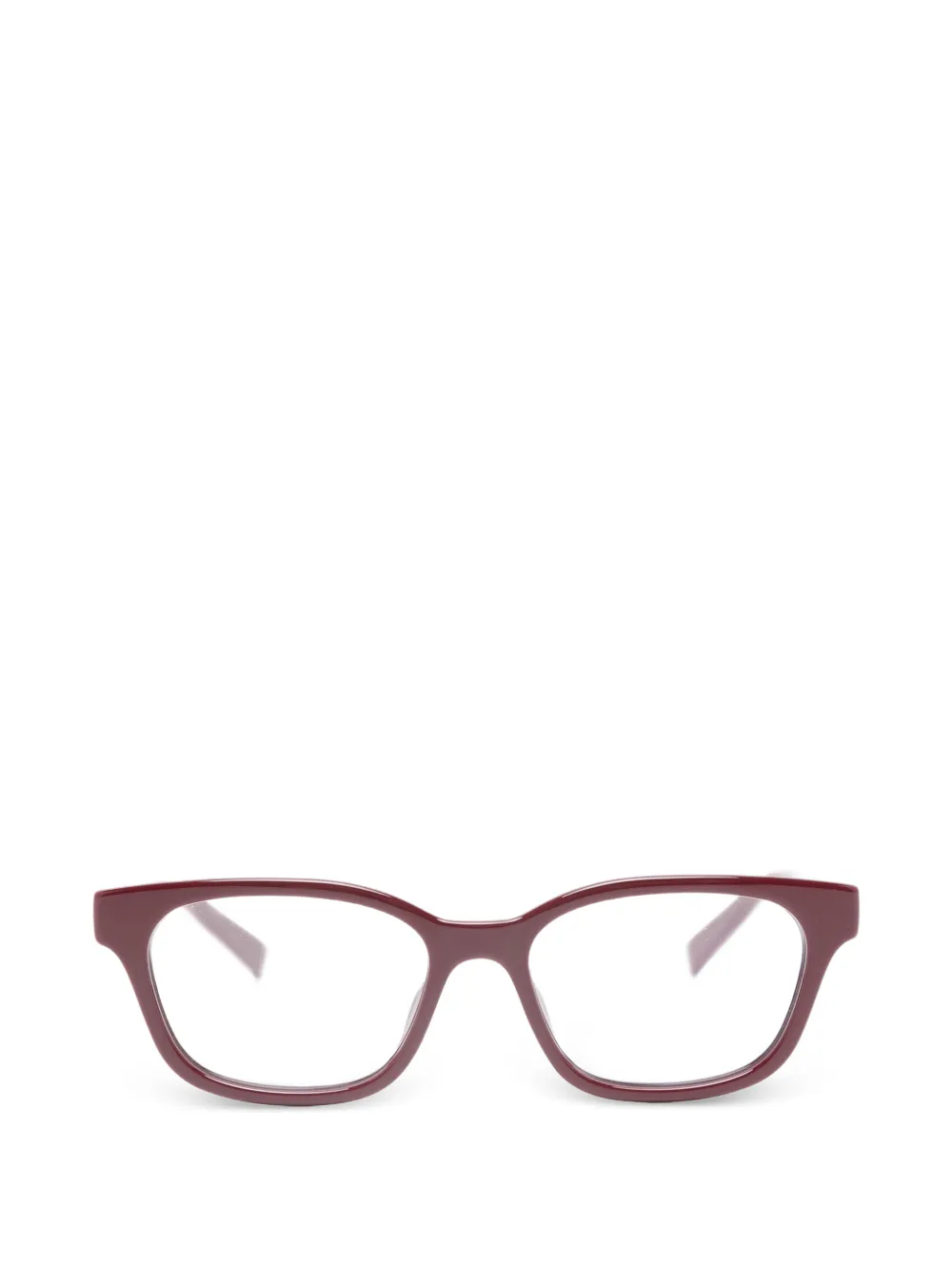 Gucci Eyewear Brille mit eckigem Gestell - Rot