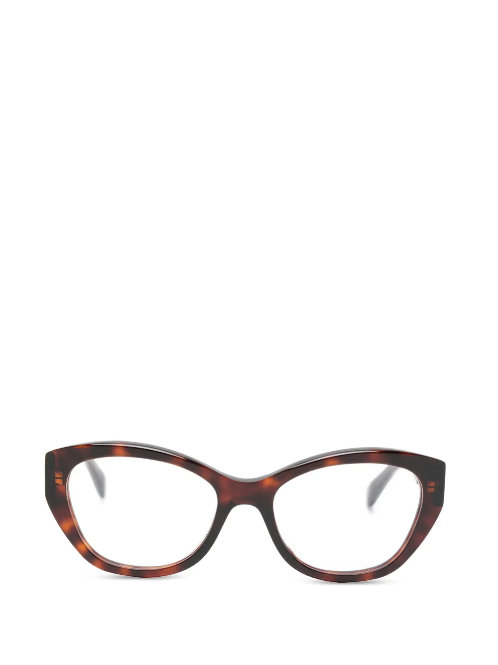 Balenciaga Eyewear Occhiali con montatura cat-eye - Marrone