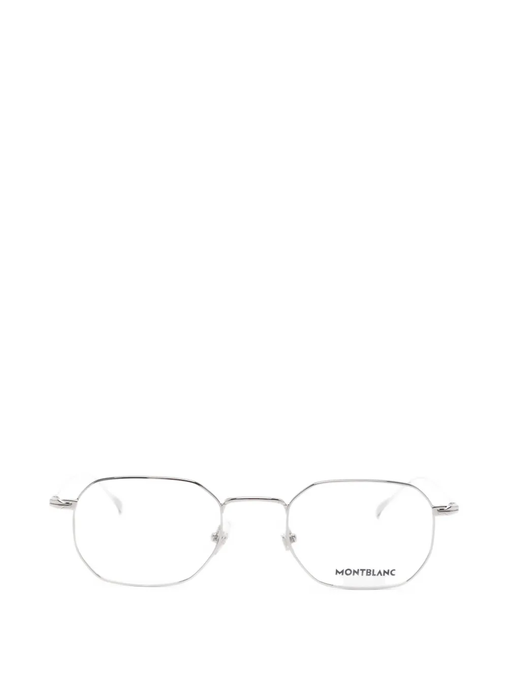 Montblanc geometric-frame glasses - Grigio