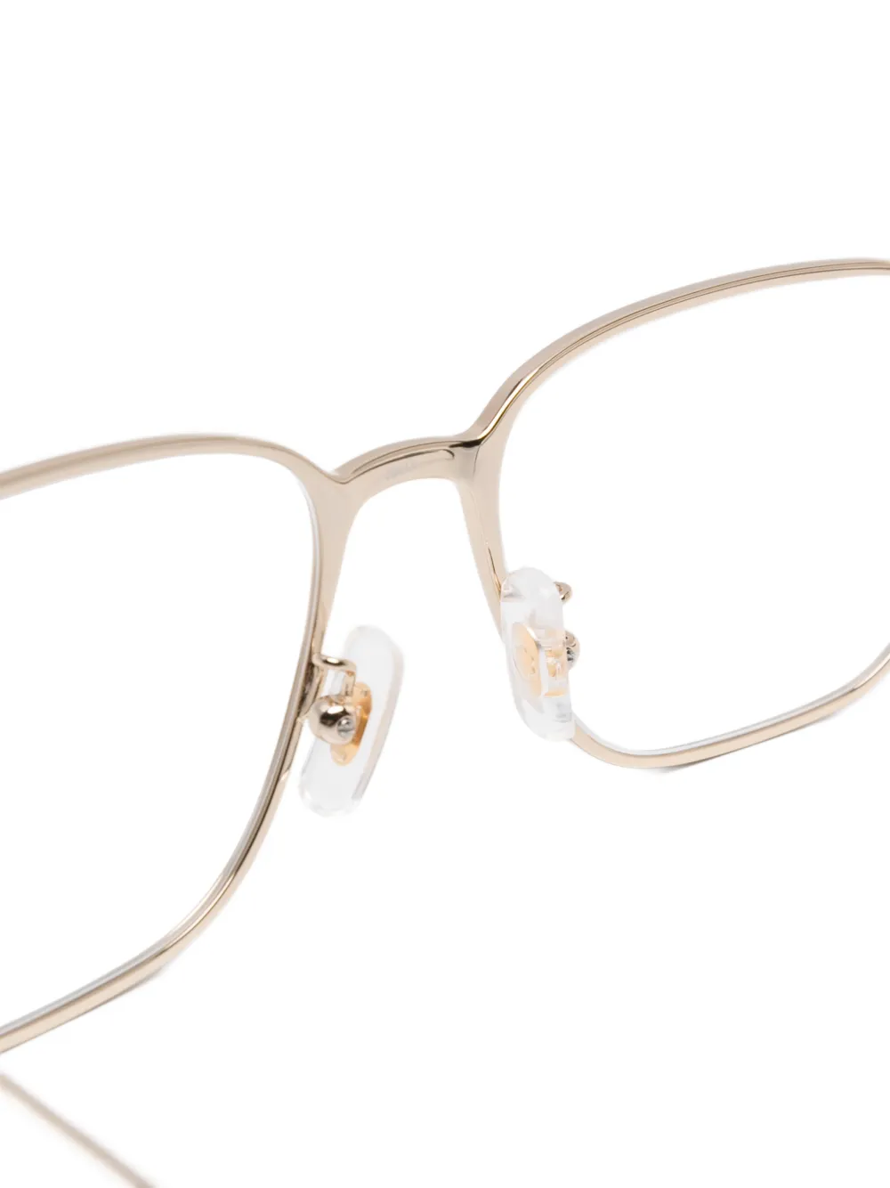 Montblanc Bril met vierkant montuur Goud