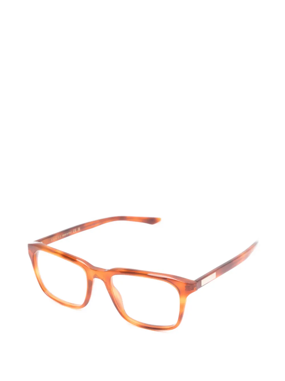 Gucci Eyewear Bril met vierkant montuur Bruin