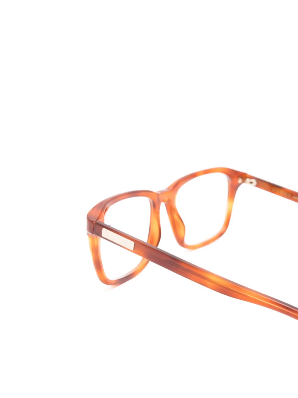 Gucci Eyewear Bril met vierkant montuur Bruin