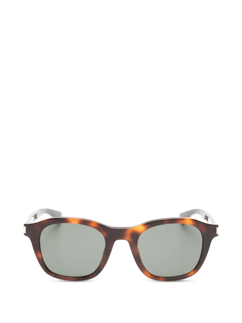Saint Laurent Eyewear tortoiseshell-pattern sunglasses - Marrone
