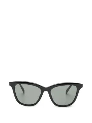 Gucci Eyewear キャットアイ サングラス | ブラック | FARFETCH JP