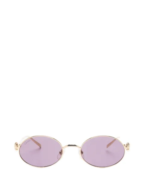 Cartier Eyewear oval-frame sunglasses