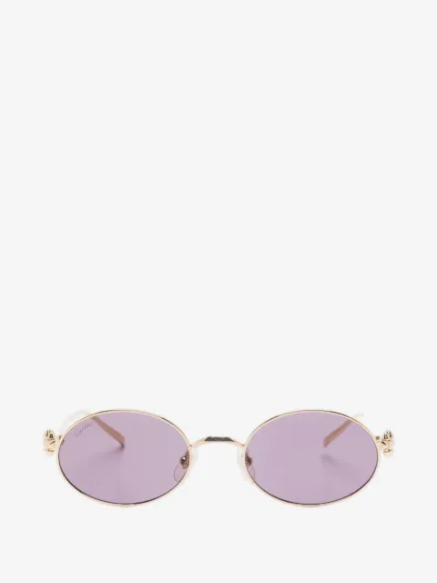 Cartier Eyewear oval-frame sunglasses