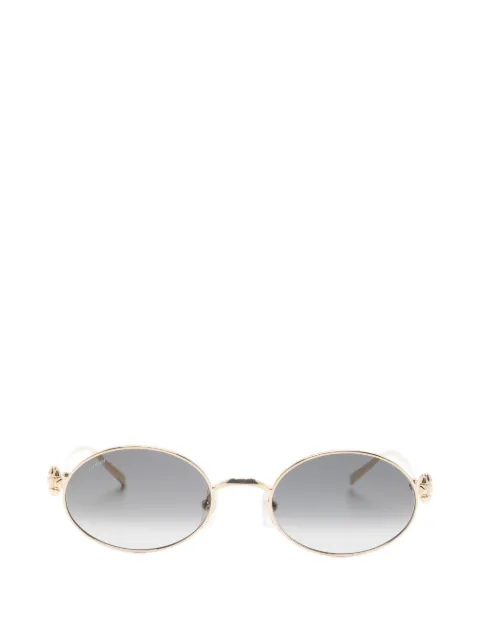 Cartier Eyewear lentes de sol con armazón ovalada