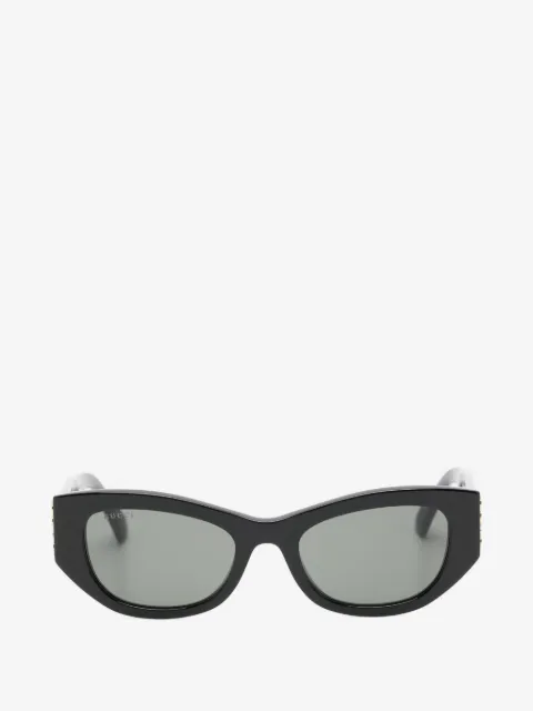 Gucci Eyewear logo-detail geometric sunglasses