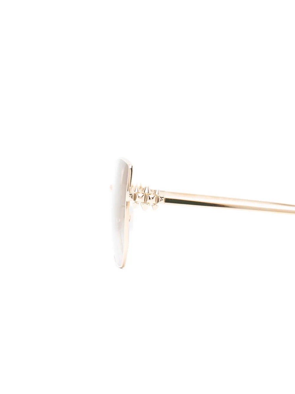  Cartier Eyewear Square-frame Sunglasses - Gold 