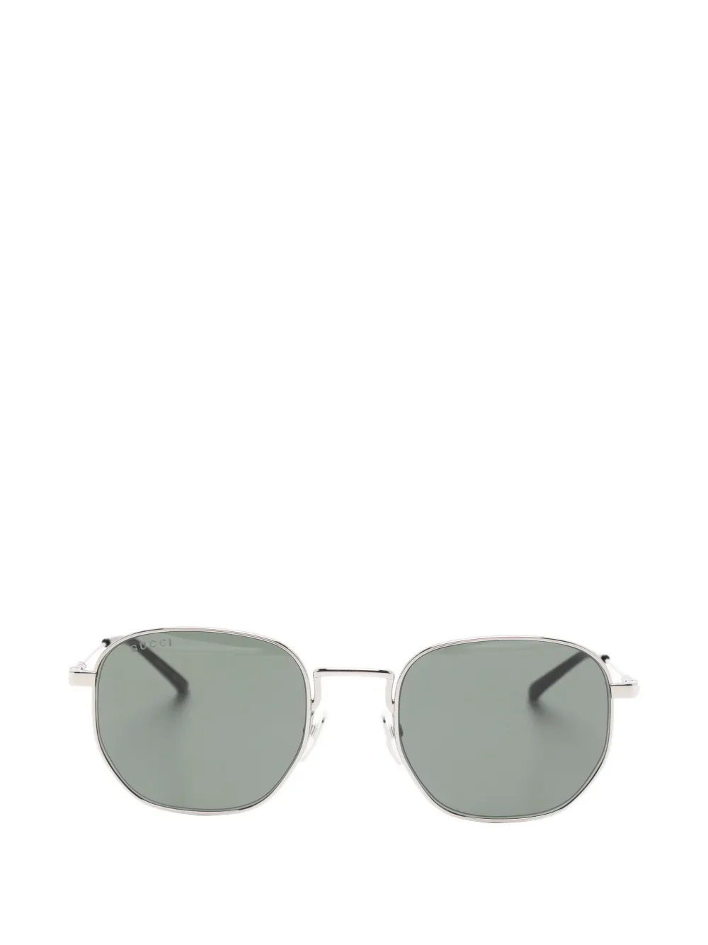 Gucci Eyewear geometric-frame sunglasses - Argento