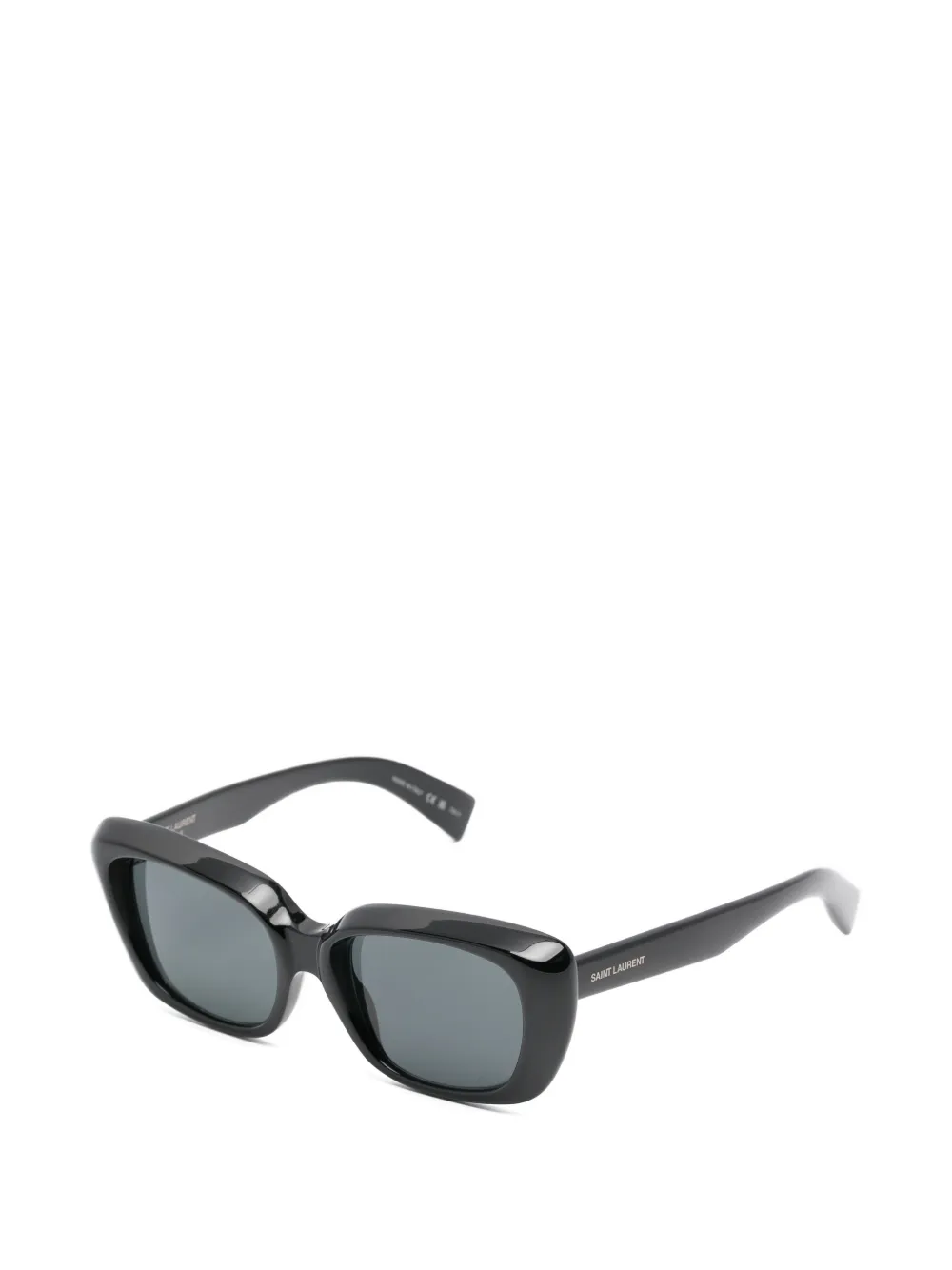 Saint Laurent Eyewear SL 857 zonnebril met rechthoekig montuur Zwart