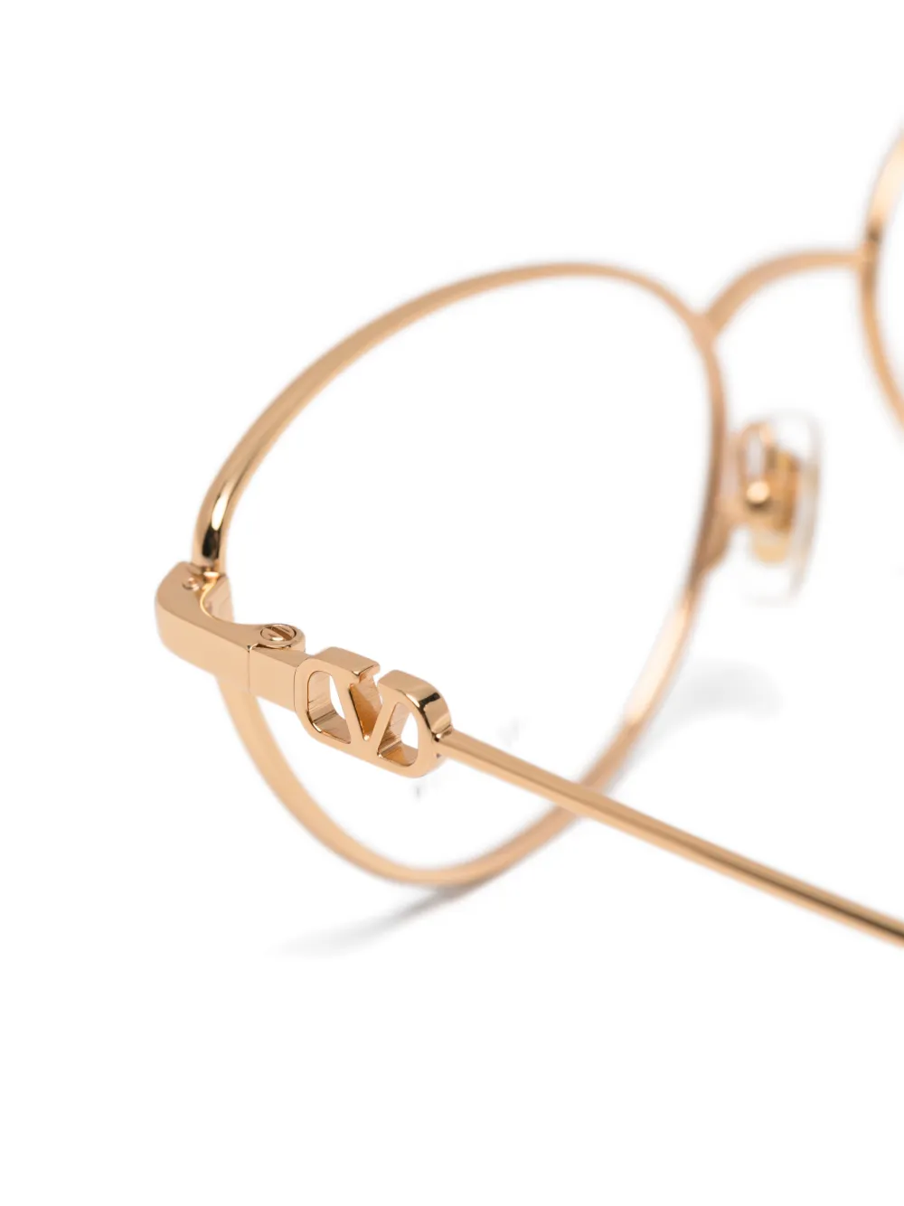 VALENTINO GARAVANI EYEWEAR Bril met cat-eye montuur Goud