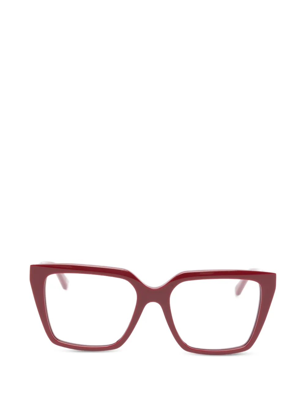 Balenciaga Eyewear Occhiali squadrati - Rosso