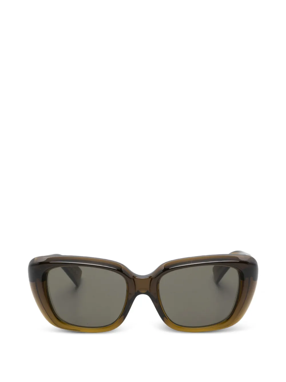 Saint Laurent Eyewear square-frame sunglasses - Marrone