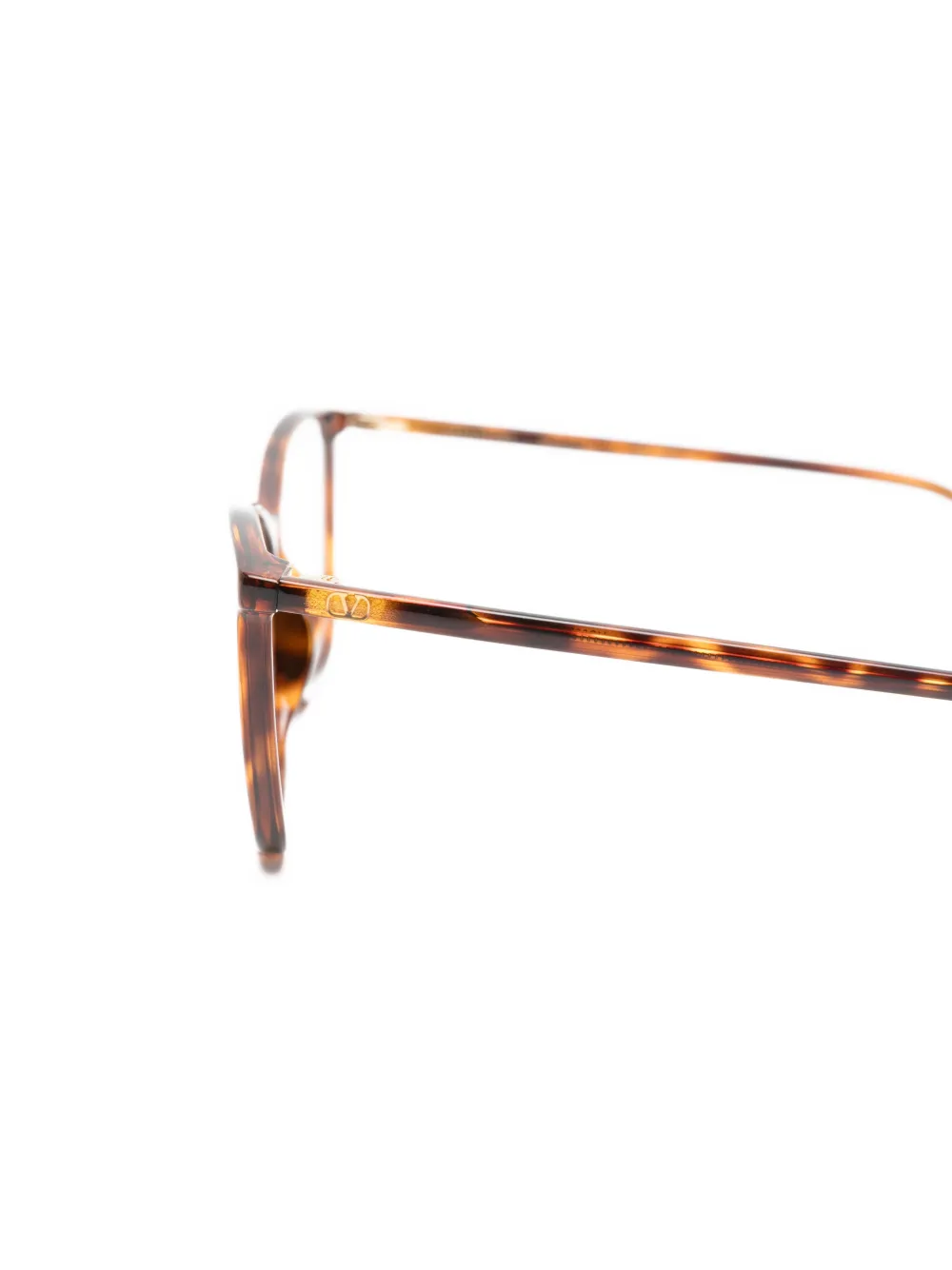 VALENTINO GARAVANI EYEWEAR Bril met schildpadschild-design Bruin