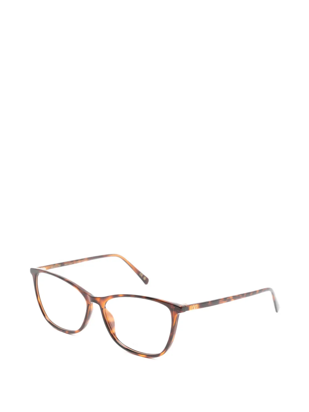VALENTINO GARAVANI EYEWEAR Bril met schildpadschild-design Bruin