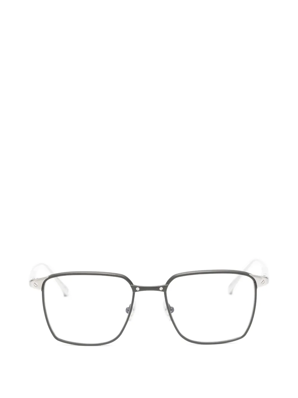 Cartier Eyewear square-frame glasses - Schwarz