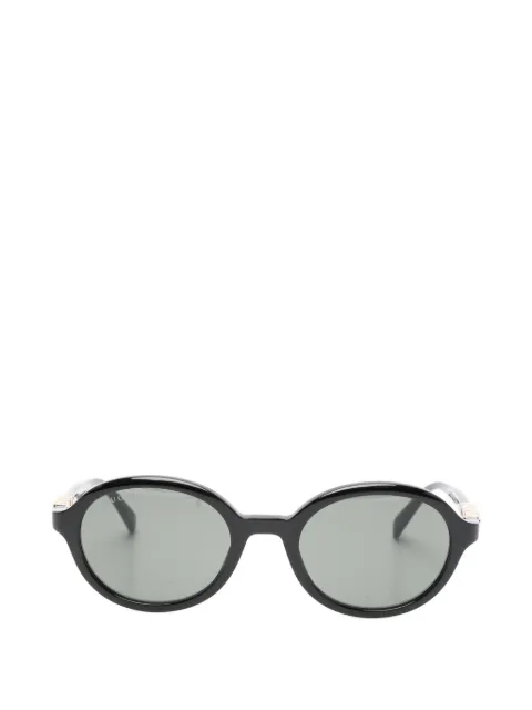 Gucci Eyewear logo oval-frame sunglasses