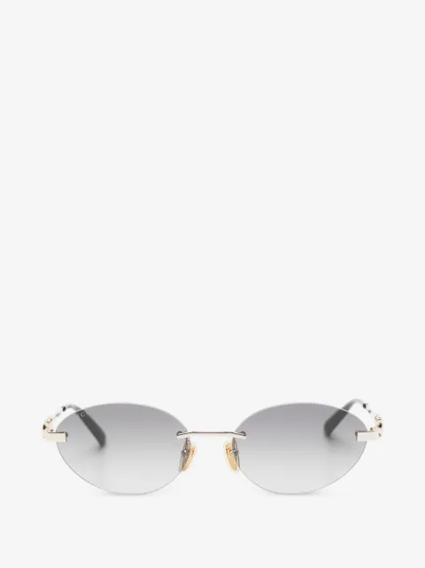 Gucci Eyewear ovale solbriller
