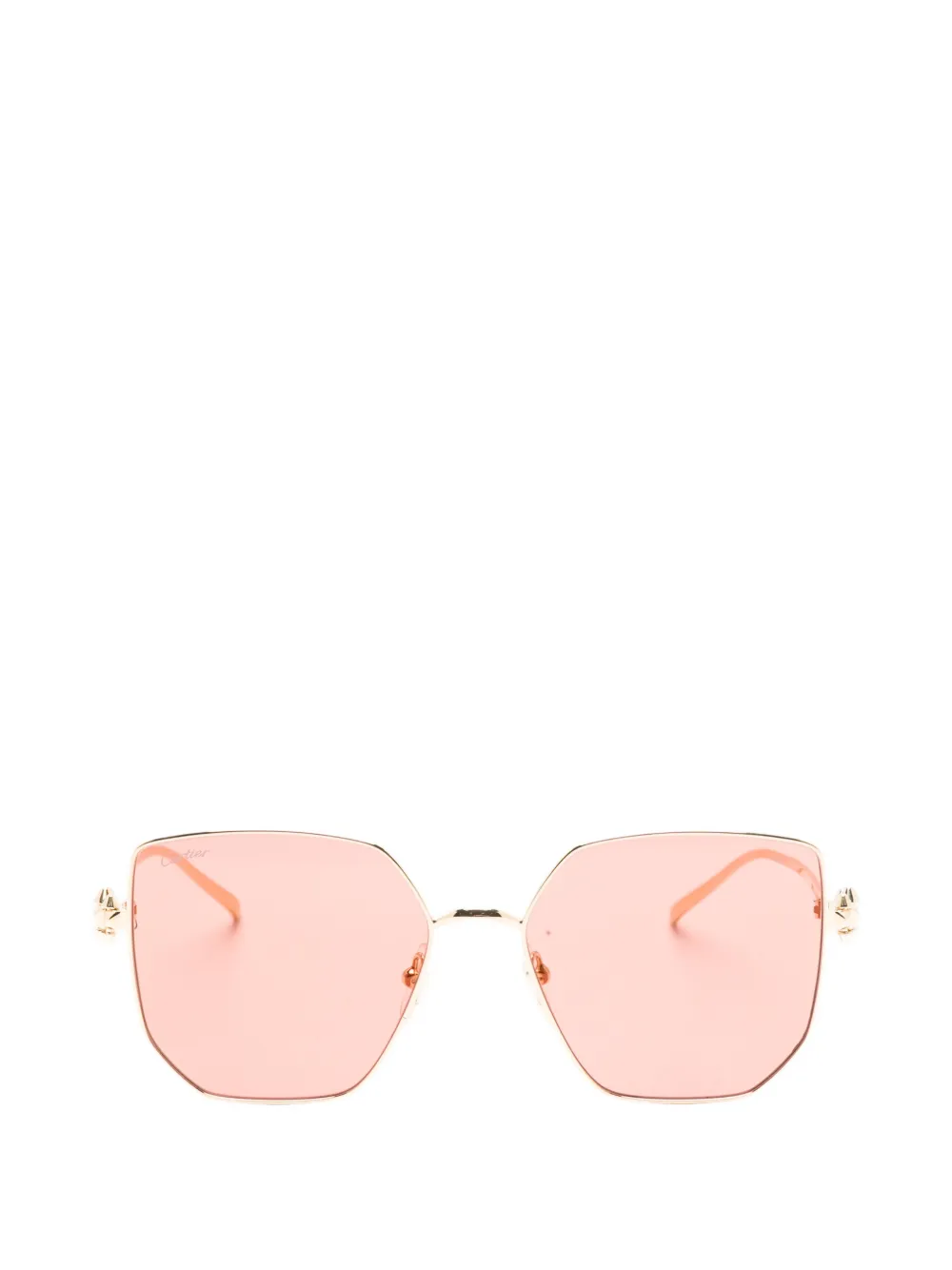 Cartier Eyewear sqare-frame sunglasses - Oro