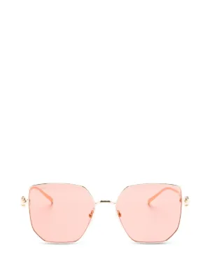 Cartier Eyewear リムレス サングラス | ピンク | FARFETCH JP