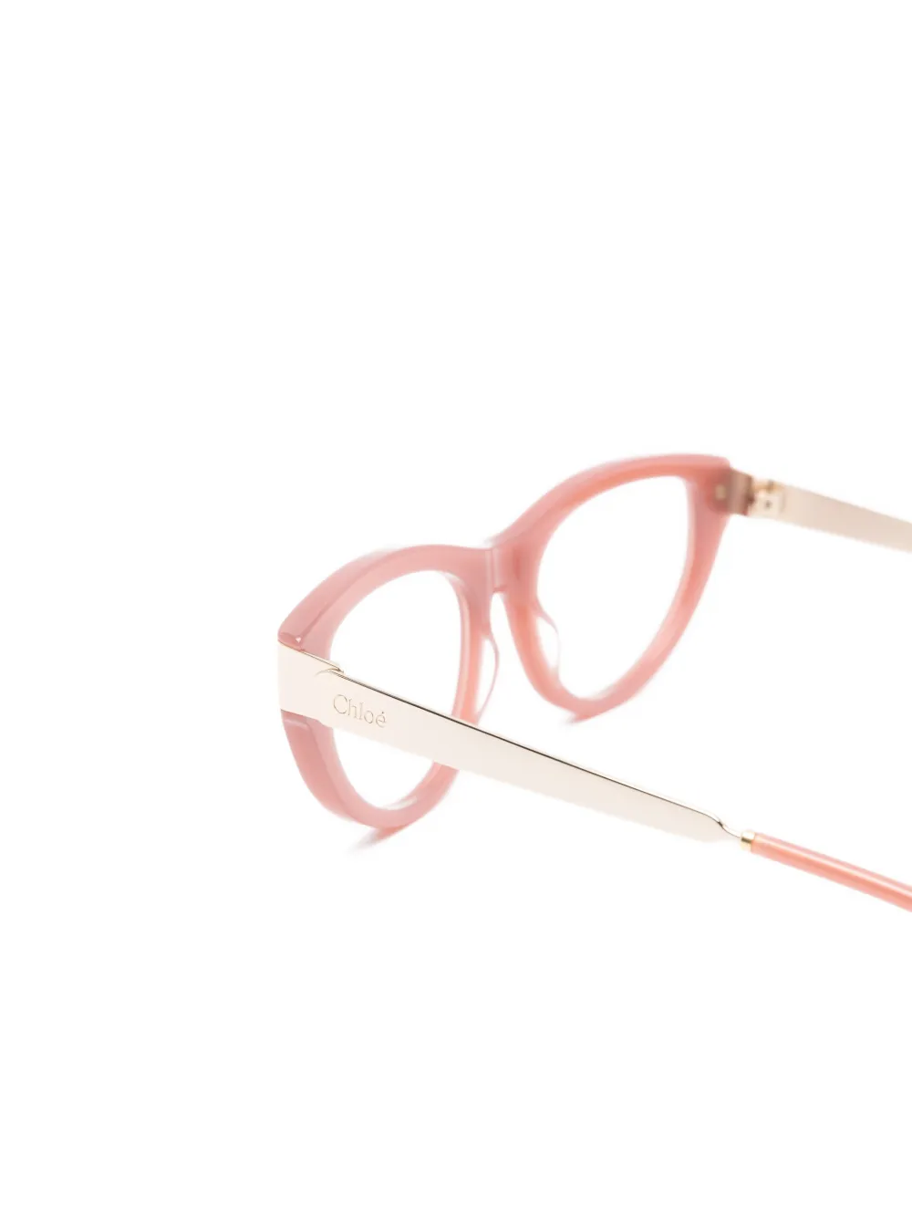  Chloé Eyewear Cat-eye Frame Glasses - Pink 