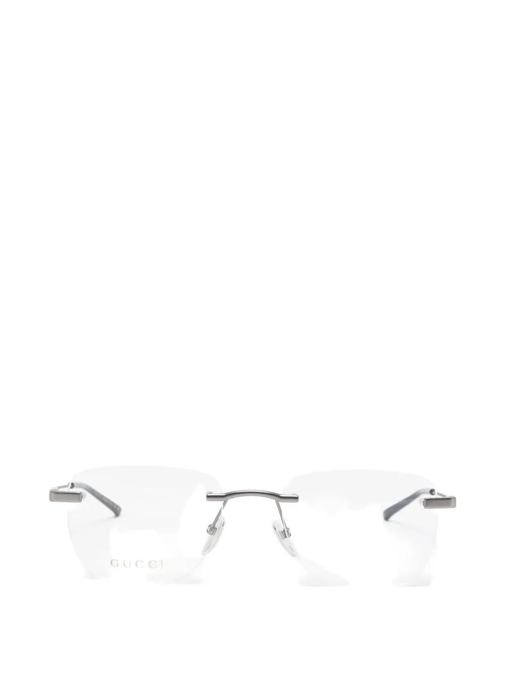 Gucci Eyewear rimless glasses - Grau