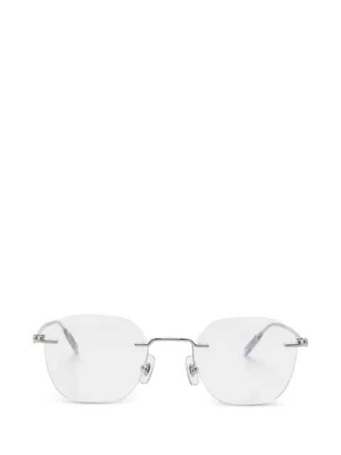 Montblanc نظارة بإطار مستدير