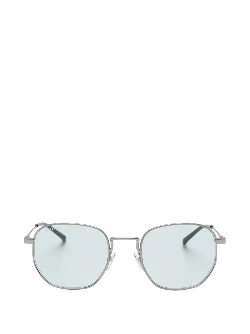 Gucci Eyewear geometric-frame sunglasses - Grigio