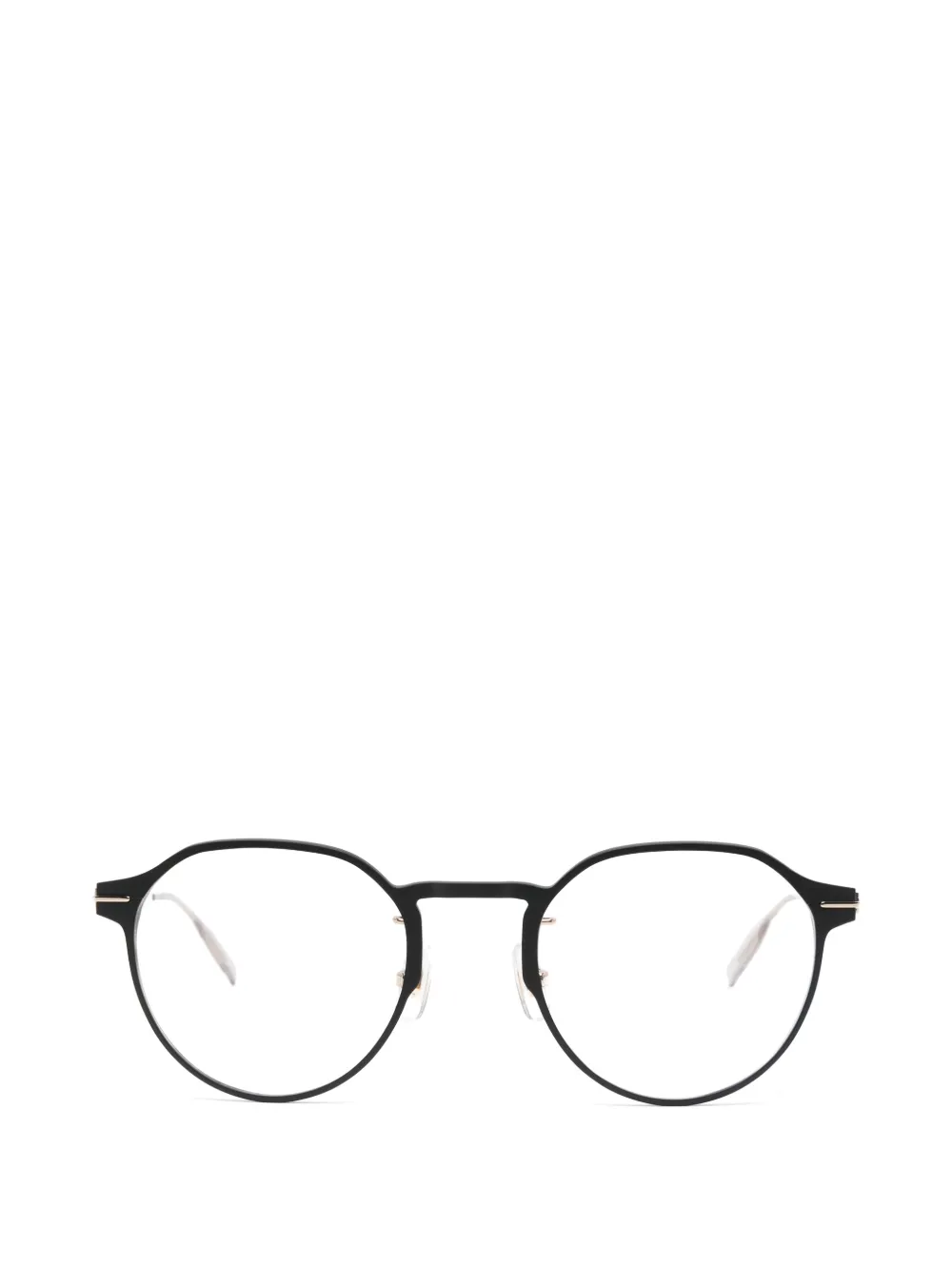 Montblanc round-frame glasses | Black | Image 1