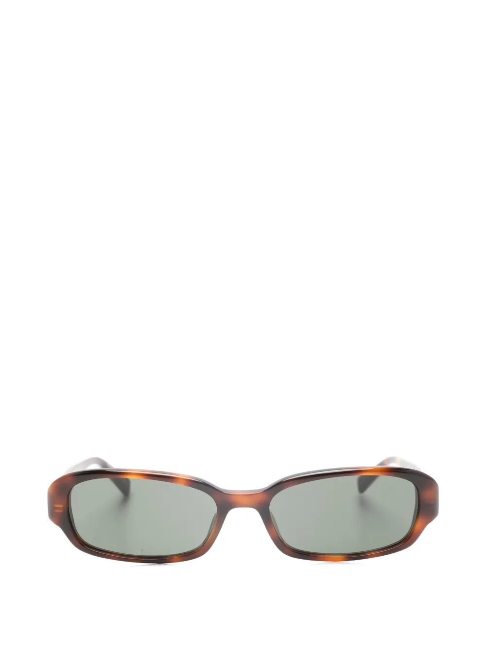Saint Laurent Eyewear rectangle-frame sunglasses - Marrone