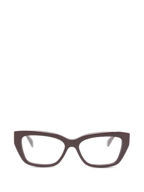 Balenciaga Eyewear geometric logo glasses