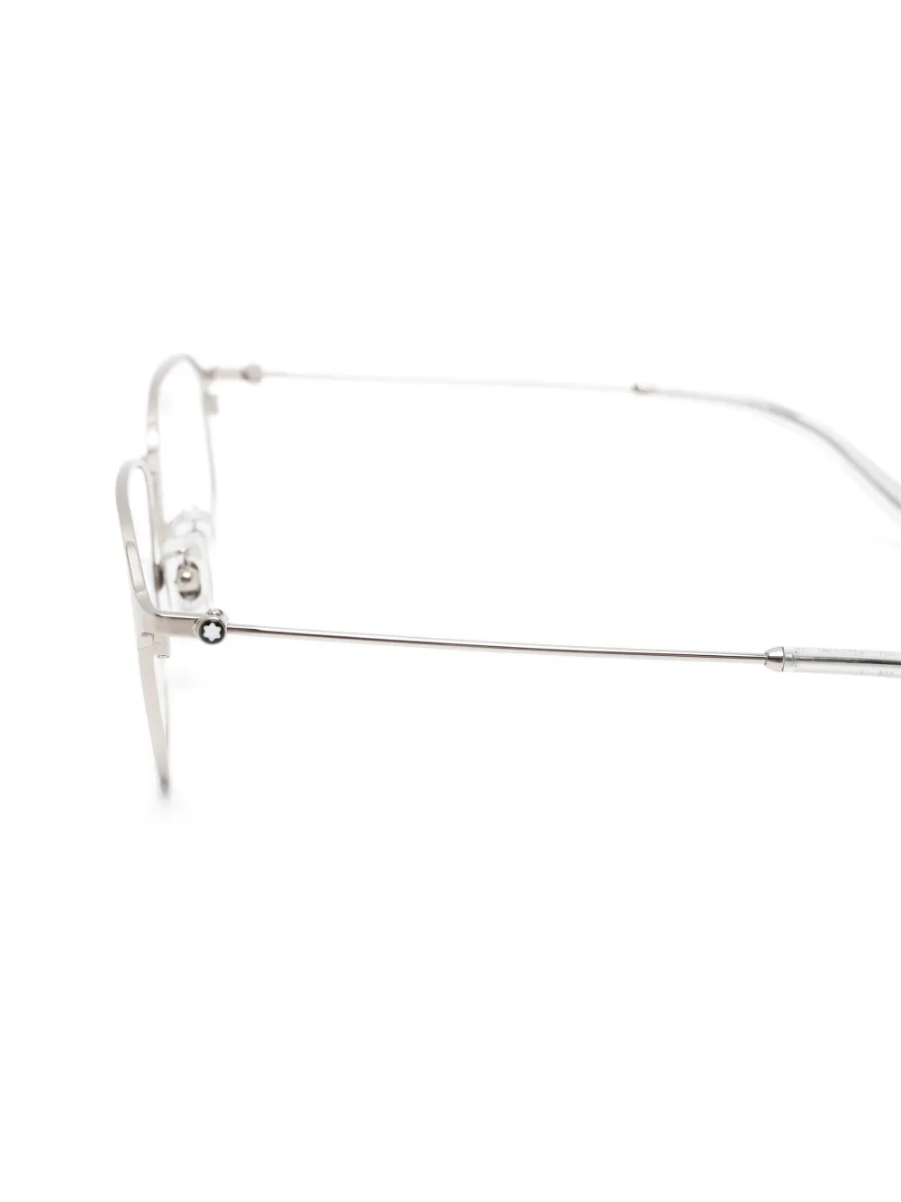  Montblanc Square-frame Glasses - Grey 