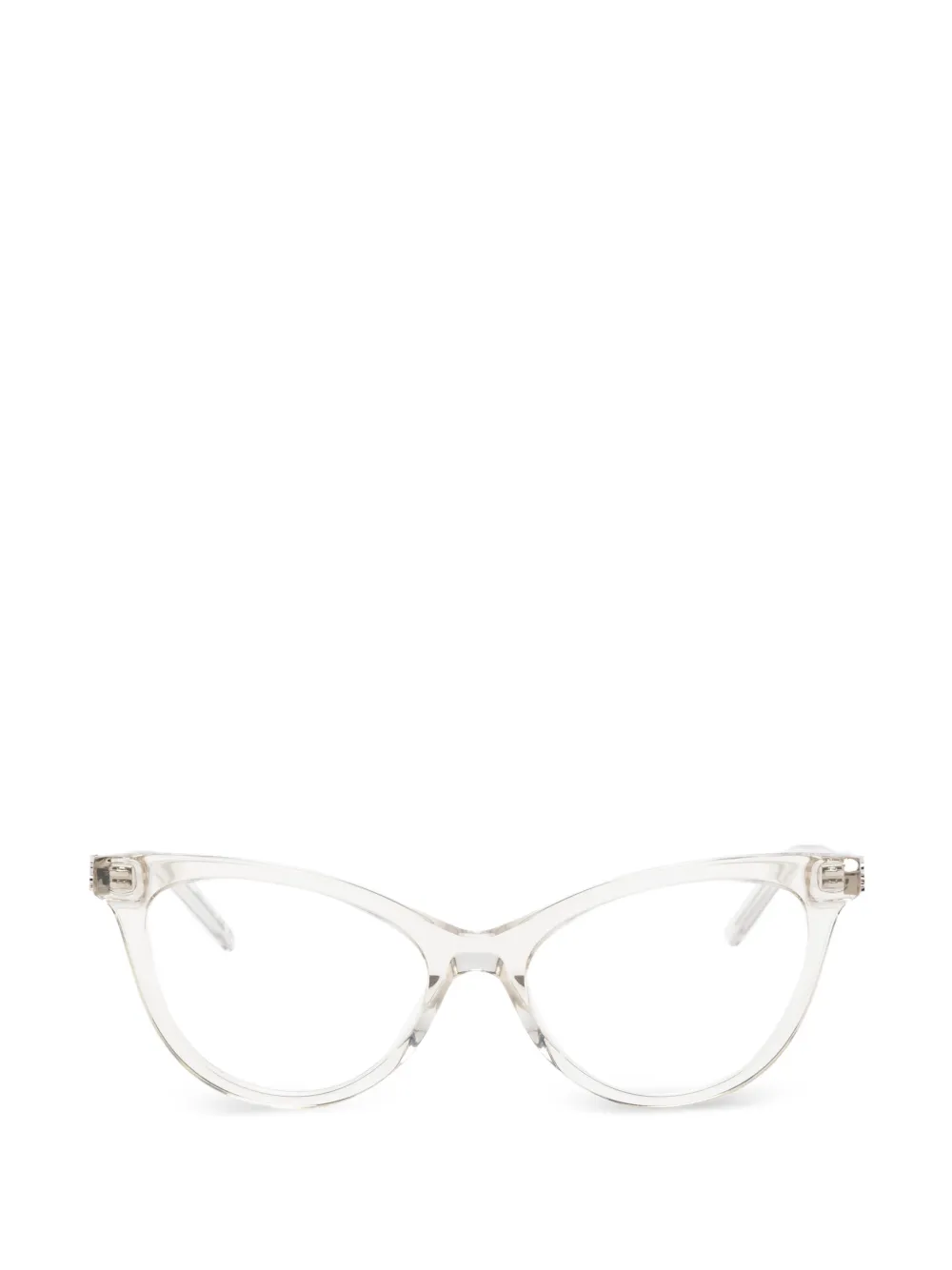 Saint Laurent Eyewear cat-eye glasses - Toni neutri