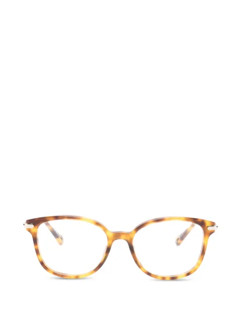Chloé Eyewear lentes con armazón redonda estilo carey