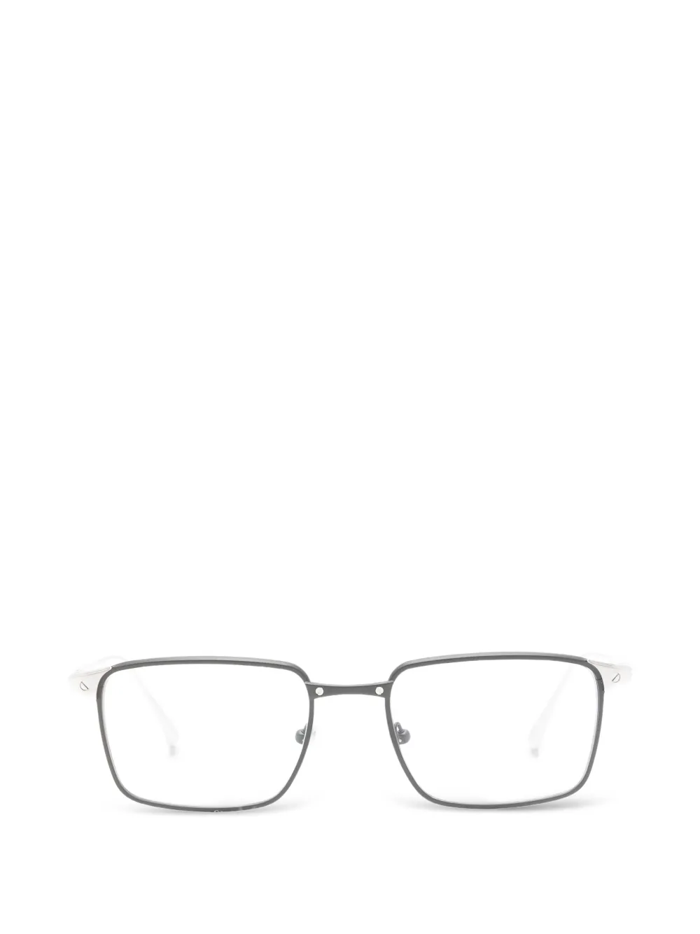 Cartier Eyewear rectangle-frame glasses - Grau