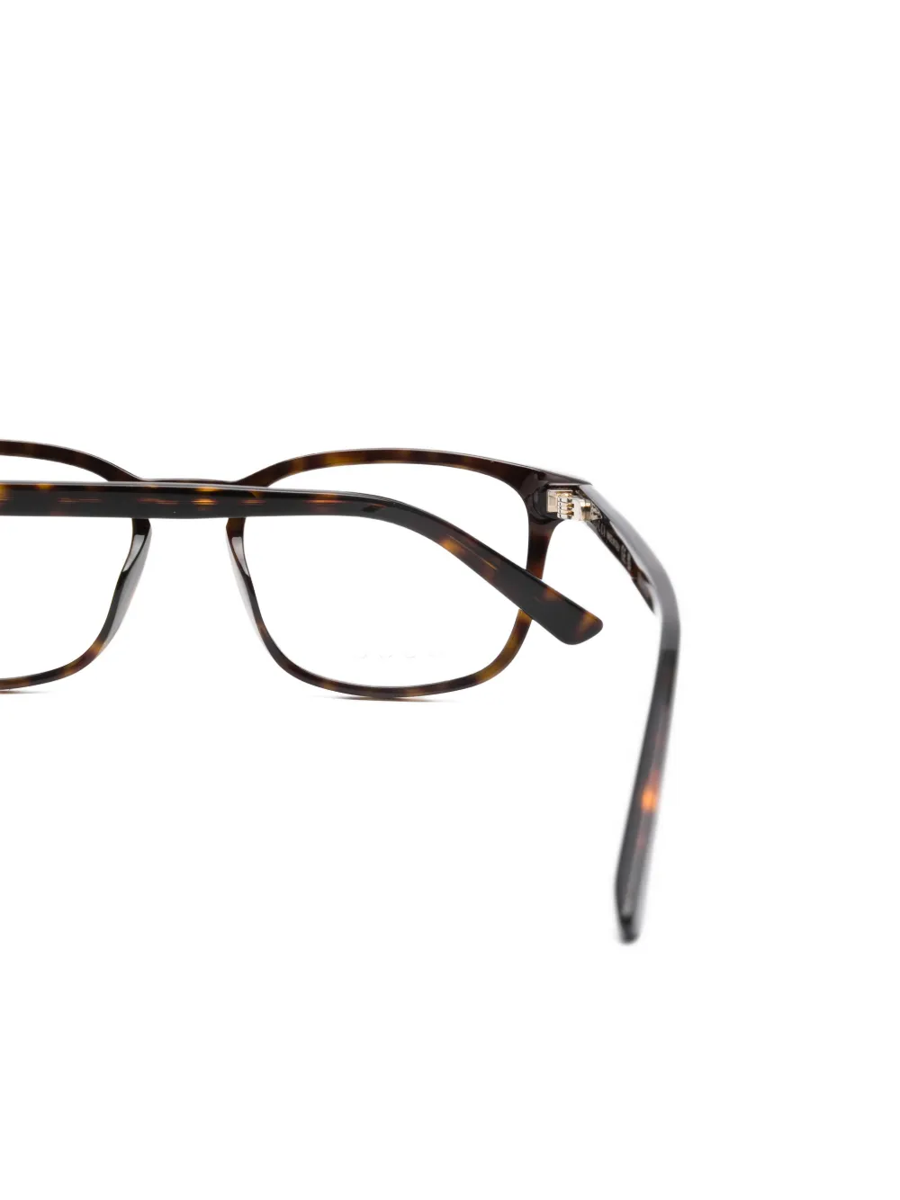 Gucci Eyewear Bril met vierkant montuur Bruin