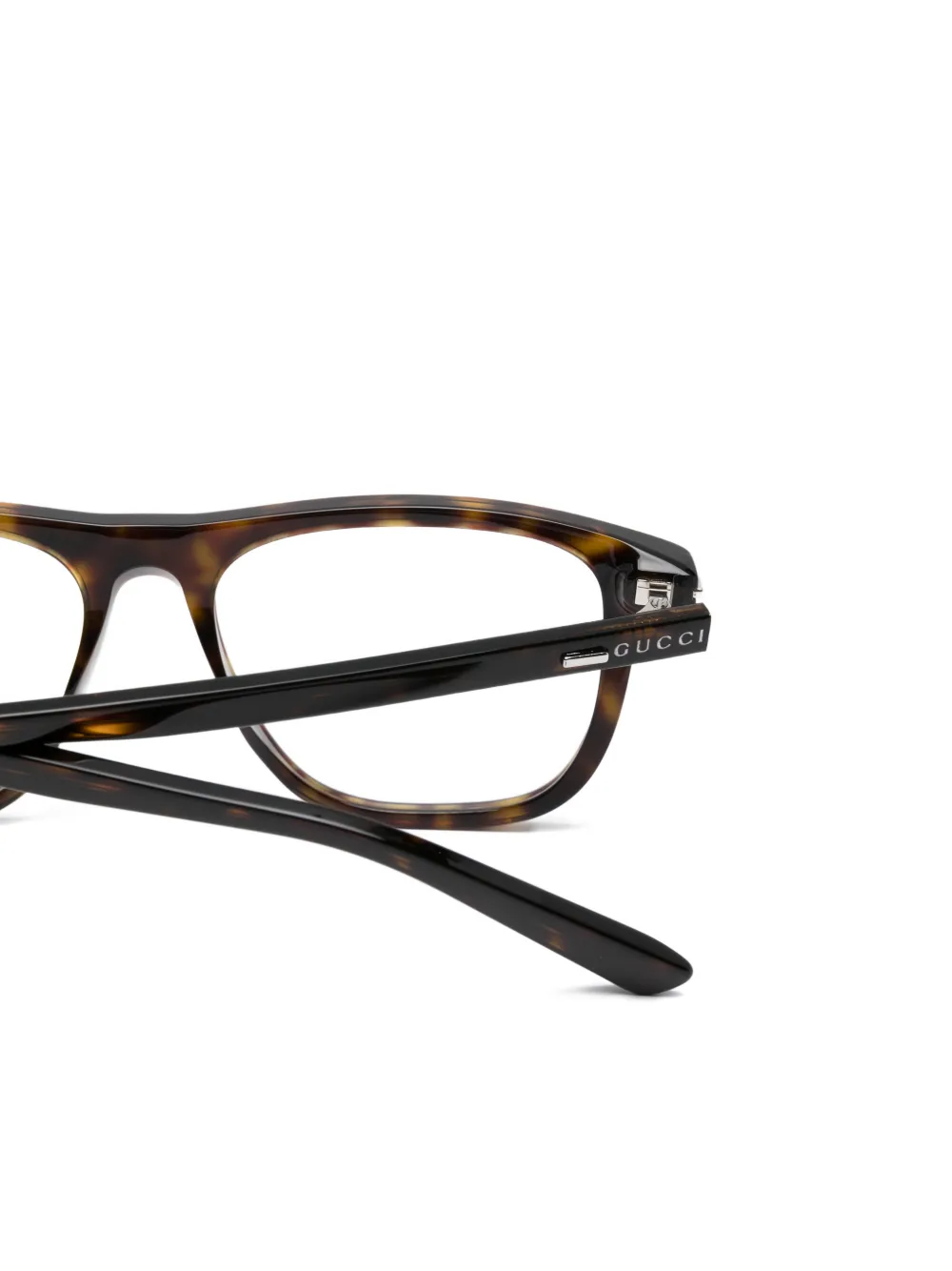 Gucci Eyewear Bril met vierkant montuur Bruin