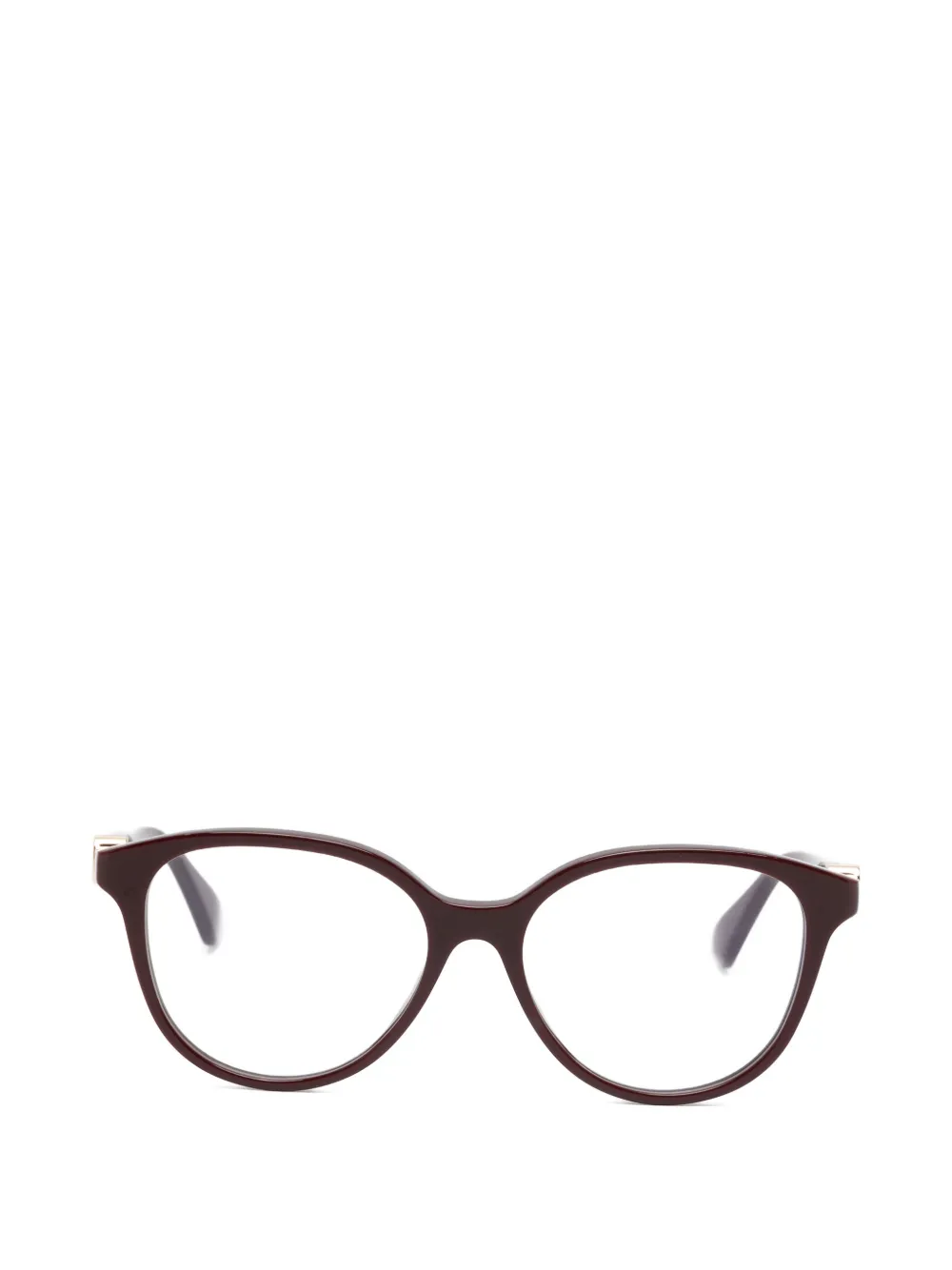 Cartier Eyewear oval-frame glasses - Braun