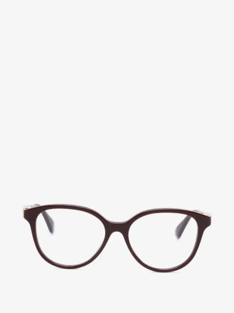 Cartier Eyewear lentes con armazón ovalada