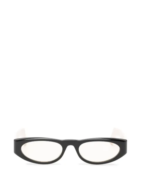 VALENTINO GARAVANI EYEWEAR 브이로고 기하학 프레임 선글라스