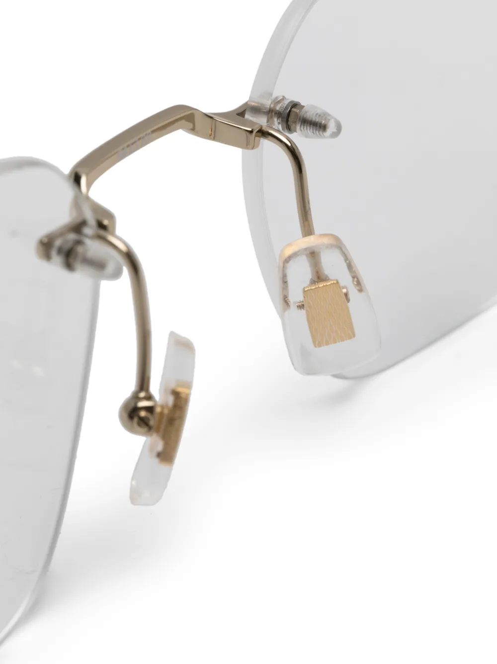  Dunhill Rimless Glasses - Gold 