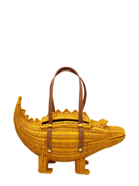 SERPUI crocodile handle satchel