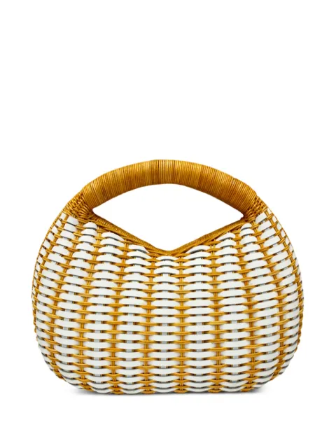 SERPUI wicker skye tote bag