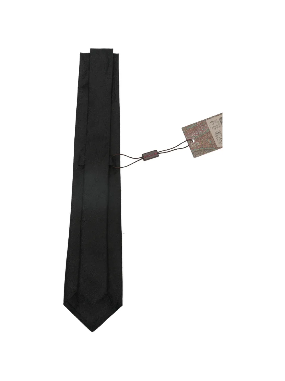 ETRO paisley tie - Zwart